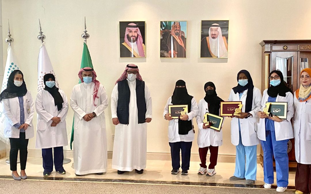 Vision Colleges honour the winning students in Nursing Olympiad