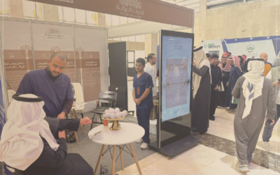 كليات الرؤية تشارك في معرض الخليج للتعليم