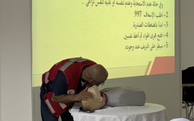 Vision Medical College in Jeddah participated in the World First Aid Day.