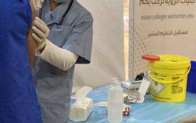 Vision Medical College In Jeddah Organized A Seasonal Influenza Vaccination Campaign